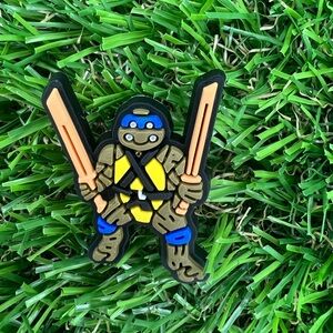 🌼 (5/$10 or 10/$15) NEW “90’s Teenage Mutant Ninja Turtles” Croc Shoe Charm TMNT